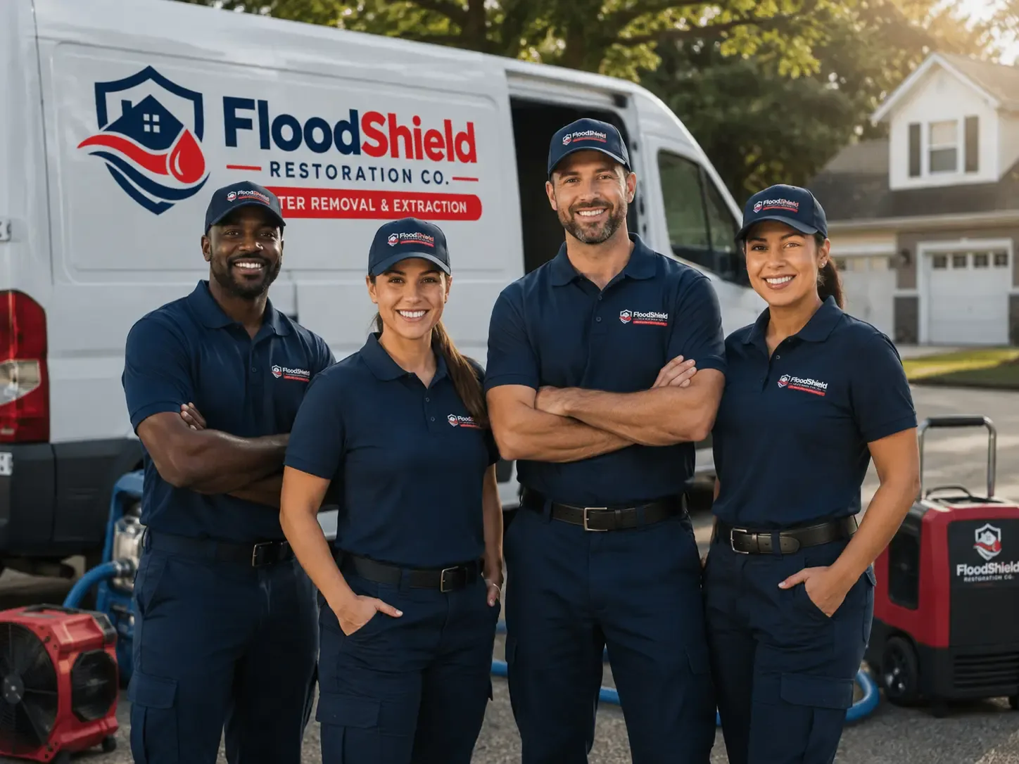 Flood Damage Restoration company in Mccool, MS